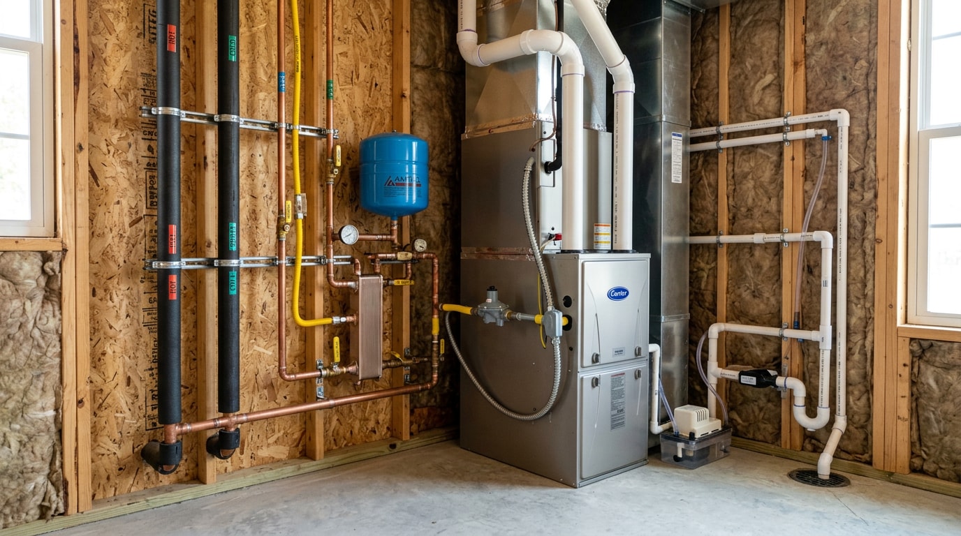 HVAC Plumbing in Brenham, TX: 2026 Guide to Gas, Condensate & Combined Systems
