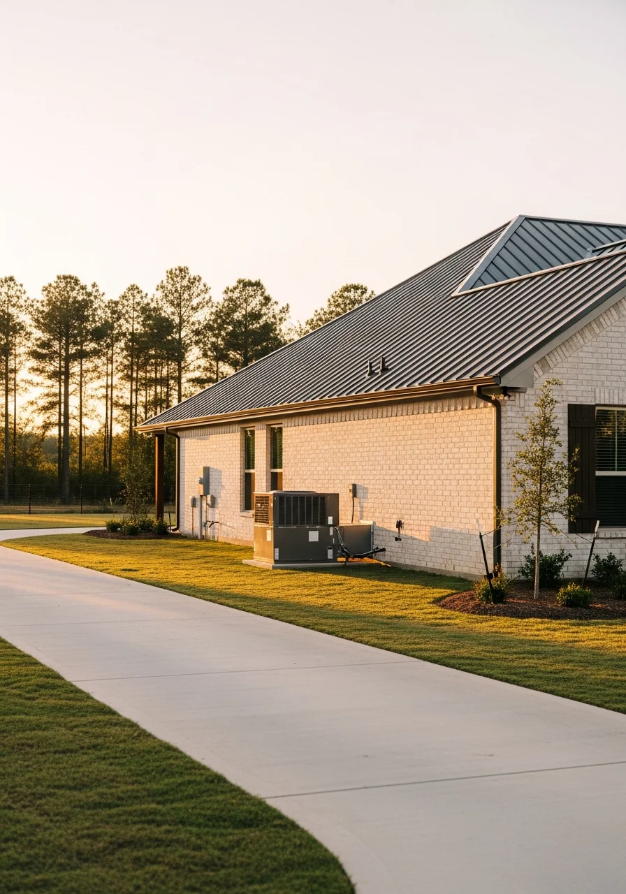 Hearne property exterior showing well-maintained home and grounds in a rural neighborhood.